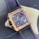 BBF Super Clone Hublot Square Bang Unico Rose Gold Titanium Black Strap (6)_th.jpg